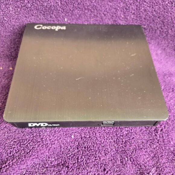 Cocopa External CD DVD Drive USB 3.0 Portable CD DVD +/-RW Drive - Picture 1 of 5